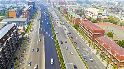 迎全运 天津河东区建筑立面装修工程已进入收尾阶段