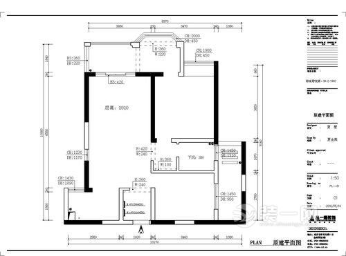 南昌联发君悦湖小区90平现代简约风格三居室装修案例