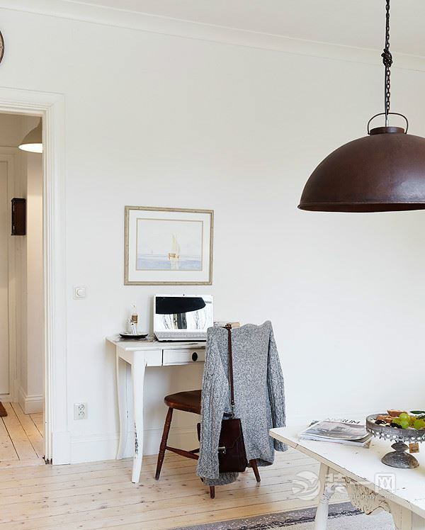 50平北欧风格小户型单身公寓装修案例