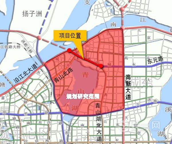 南昌规建双向6车道丹霞路