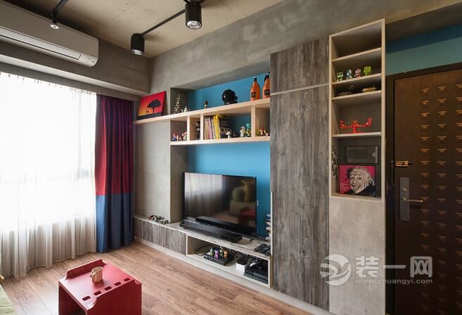 开门见厕所如何化解 北京金隅泰和园83平米两室一厅装修