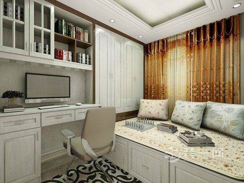 深圳航海城86平米三室一厅装修效果图 现代风格装修效果图