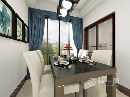 深圳88平米三室一厅装修效果图 地中海装修效果图小户型