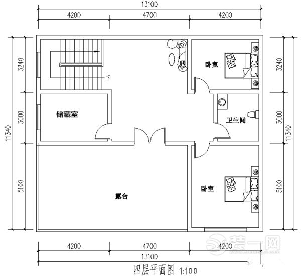 装修造价工程全包90万打造昆明宅粉的自建4层花园别墅 