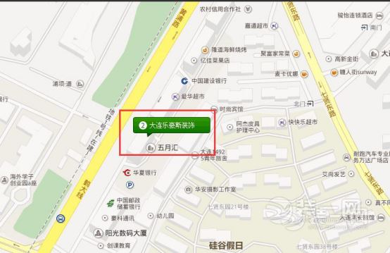 大连乐豪斯装饰公司地址