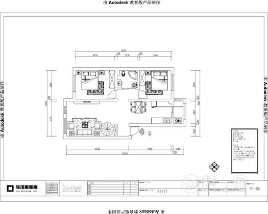 100平米简欧风格三居室装修效果图