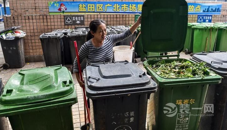 深圳餐厨垃圾管理尝试九分类 老人也能轻松操作界面