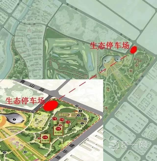 包头首个生态停车场建成投用 占地8000平132个车位