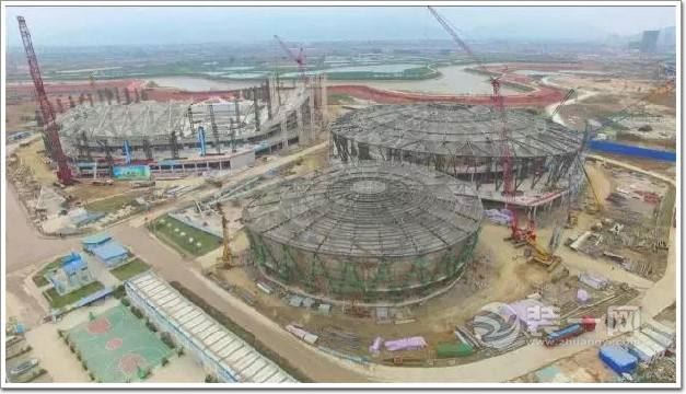 2018年第15届省运会肇庆各比赛场馆已进入装修阶段