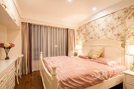 87平米两居室温馨实用便利美式家 绵阳装修公司推荐：卧室