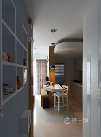 一居室小户型设计 超有爱的北欧风格单身公寓装修图