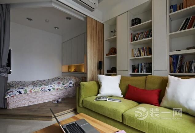 一居室小户型设计 超有爱的北欧风格单身公寓装修图