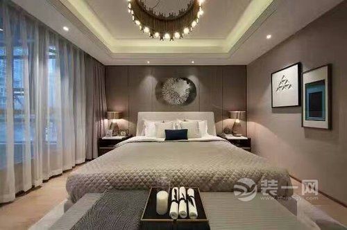 卧室新中式风格装修图片 142平米装修效果图