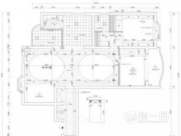 改造后的老屋因吊顶人见人爱 90平两居翻新装修案例：翻新后吊顶设计图