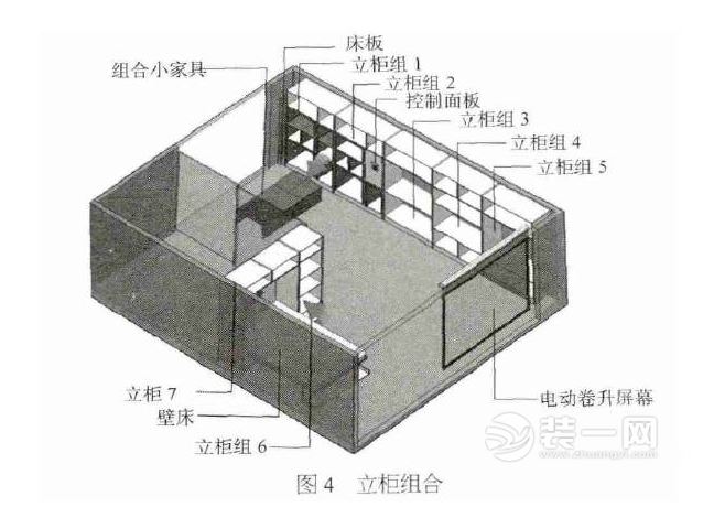 室内装修表演障眼法 可变式家具设计房子再小也不怕