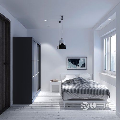 南京华润幸福里89平米现代简约三居装修设计案例效果图