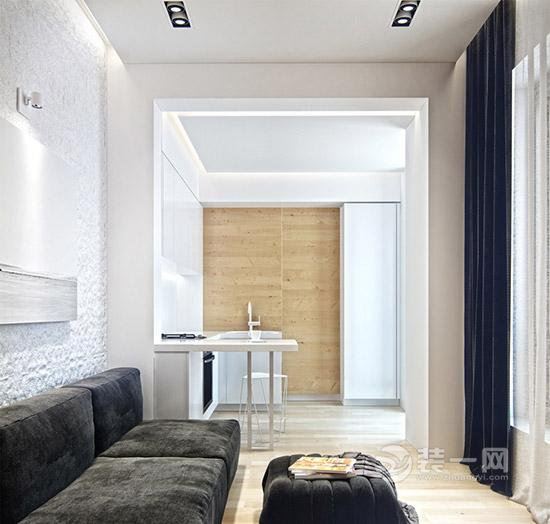 37平小公寓挑高户型 绵阳装修公司推荐实用简约设计