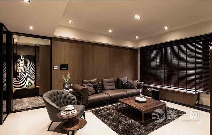 165平米房屋设计图 深圳装饰公司现代风格大户型装修设计案例