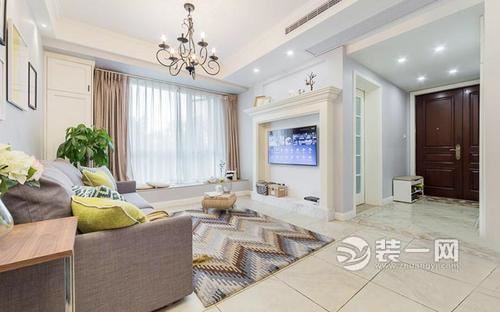 武汉兆佳业金域天下90平米三居室现代简约时尚风格装修效果图