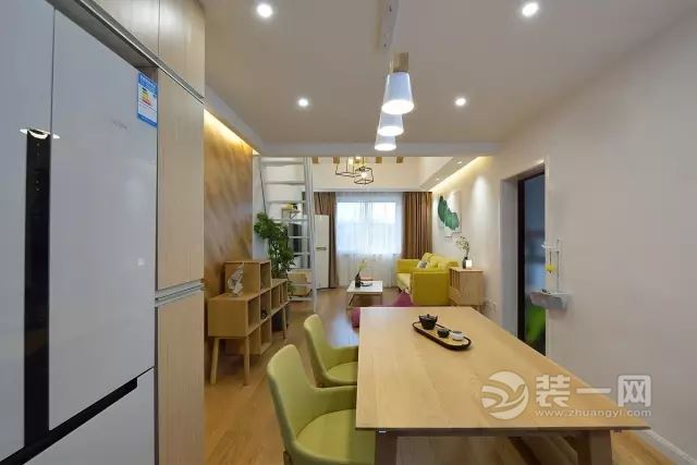 平层变身复古loft！重庆75㎡两室两厅老公房婚房装修