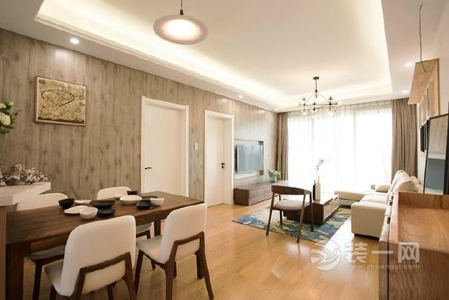 100平现代简约风格两居室装修案例