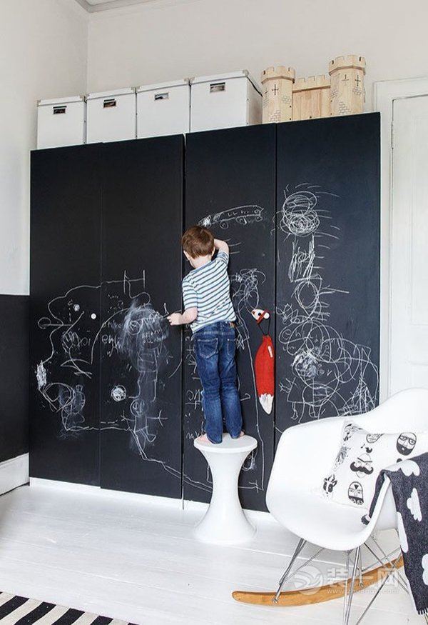 6款家居创意黑板墙 给你丰富的想象力