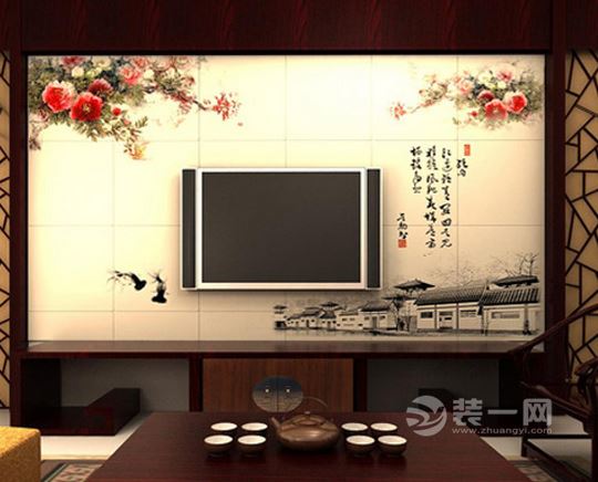 六安家装中式背景墙 彰显中华文化大气风范