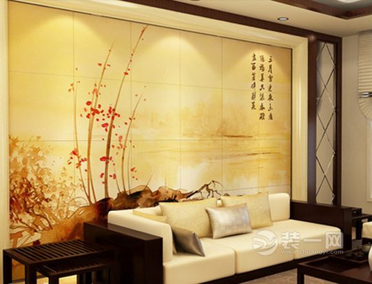 霍邱家装中式背景墙 彰显中华文化大气风范