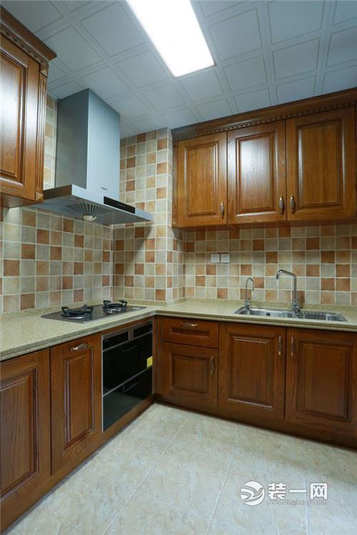 94平米两居室美式风格装修效果图厨房