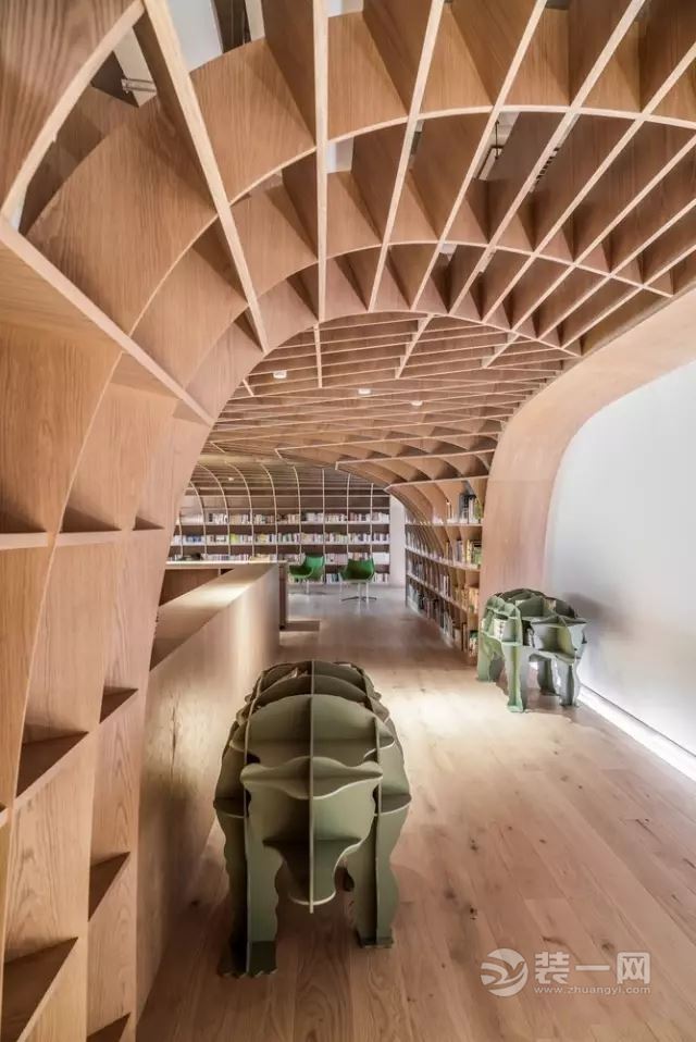 上海地下森林图书馆装修设计
