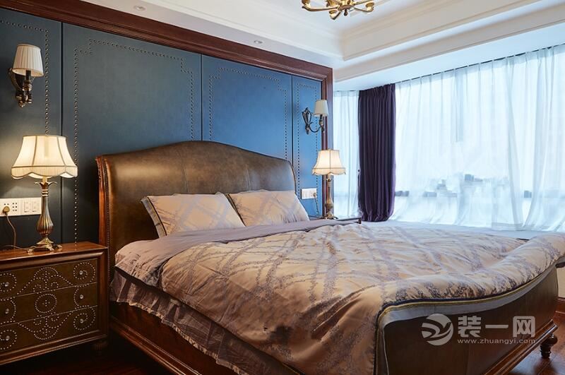 卧室装修效果图 别墅装修实景图 古典美式装修效果图