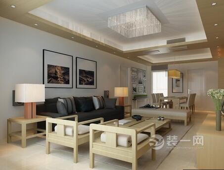 襄阳翰林世家88平两居室设计案例