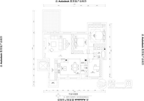 150平米现代简约风格三居室装修效果图