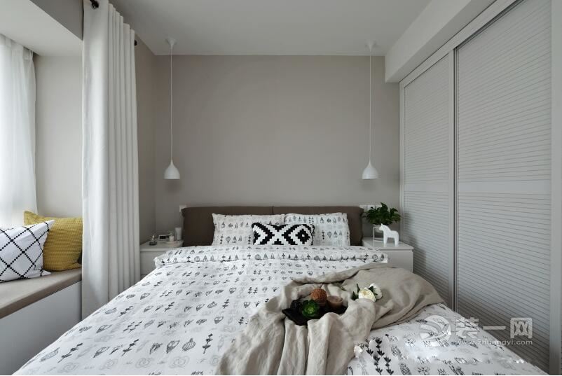 北欧装修风格案例 卧室装修效果图