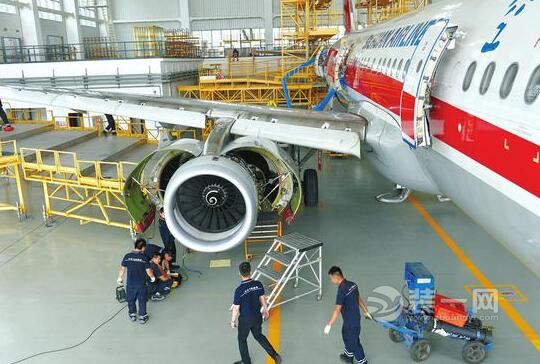 亚洲最大航空维修基地来成都 厂房装修完成已顺利交接