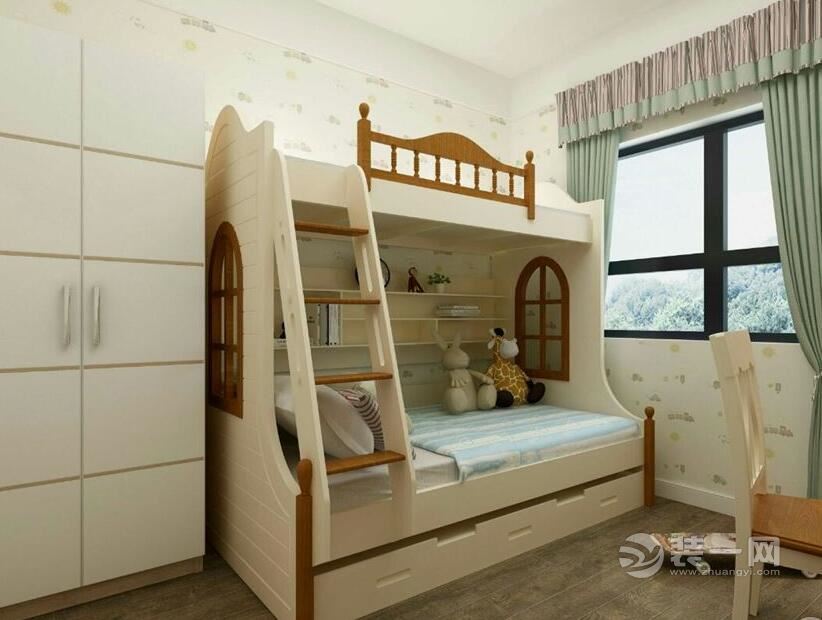 可爱的儿童房效果图 北京装修公司推荐四室两厅设计
