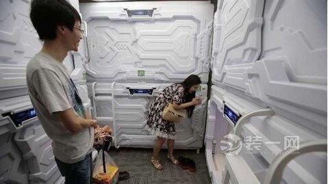 科技感装修每半小时6元 北京共享睡眠舱干净又方便