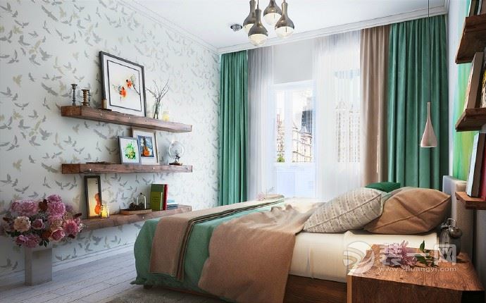 卧室装修效果图 北欧风格装修效果图 宜家风格装修效果图