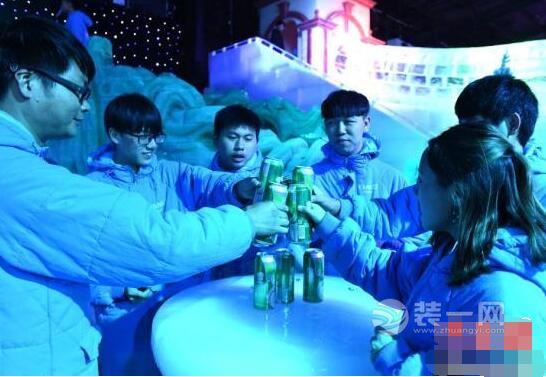 重庆现真冰打造冰酒吧 与室外温差40℃ 来看内部效果图