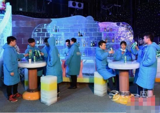 重庆现真冰打造冰酒吧 与室外温差40℃ 来看内部效果图
