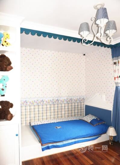 卧室装修效果图 地中海风格实景图 实景装修案例