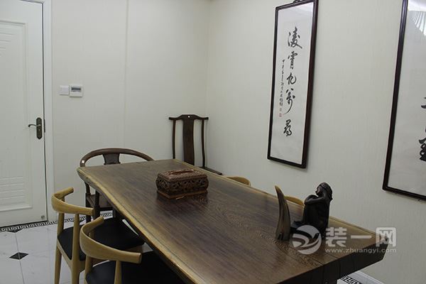 上海浩硕整体家装门店会议室展示