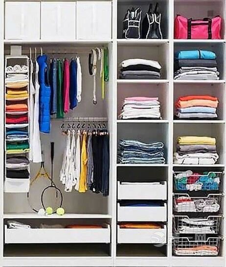 最实用衣柜格局图 业主必备的15款衣柜内部结构设计