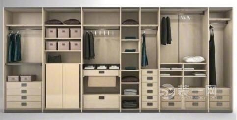 最实用衣柜格局图 业主必备的15款衣柜内部结构设计