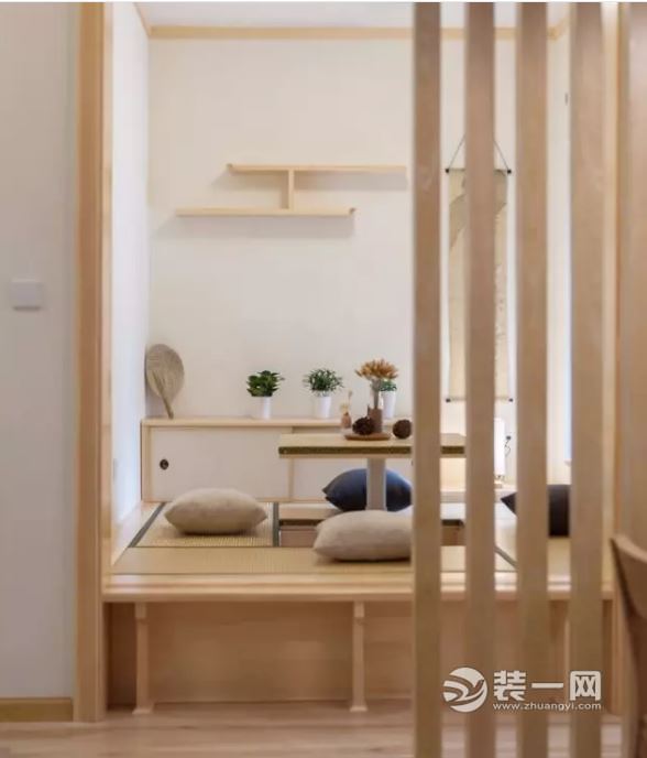 108㎡日式三室一厅装修效果图
