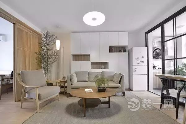 80平米日式风格二居室装修效果图
