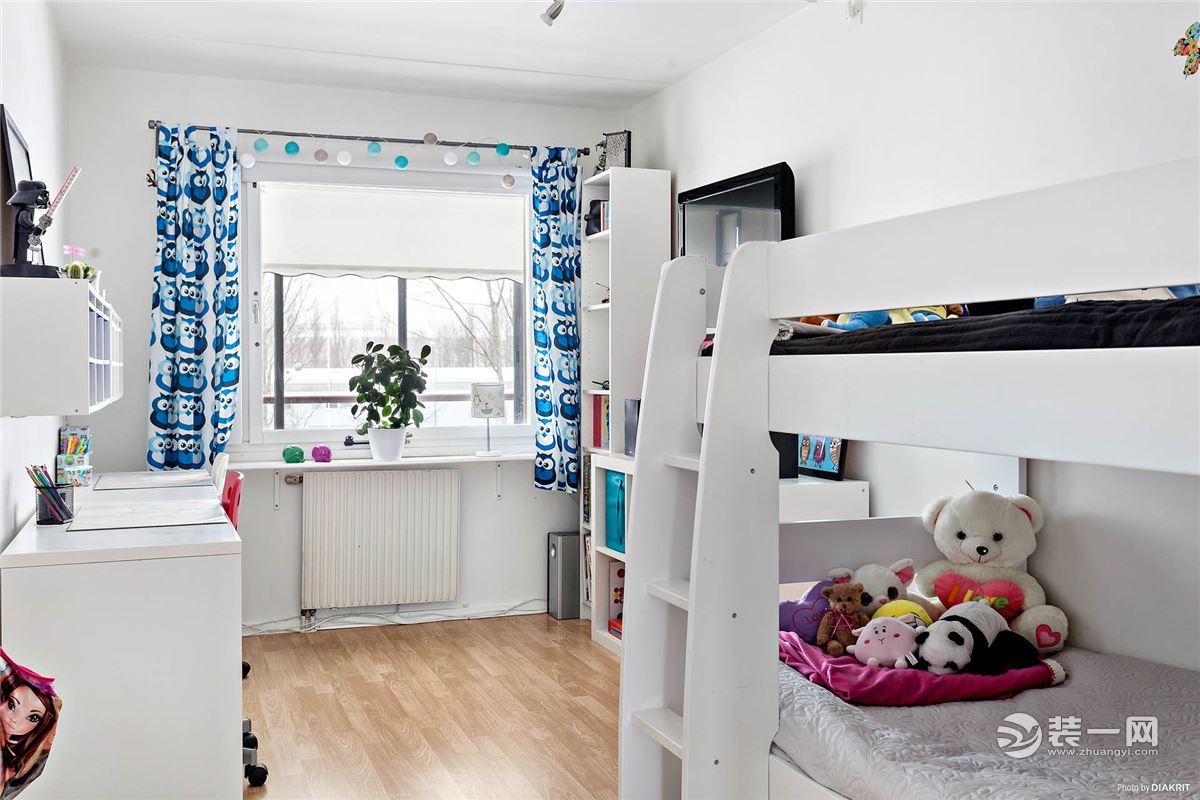 北欧风格装修效果图 儿童房装修效果图