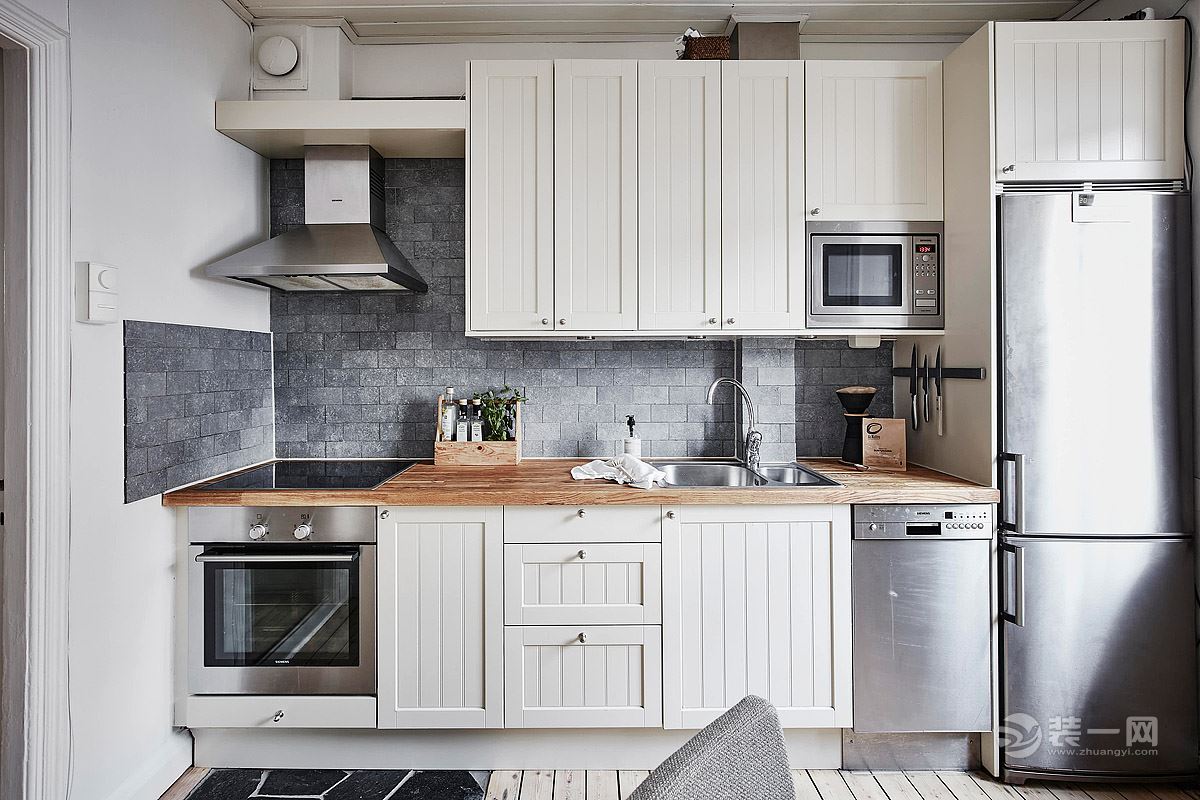 北欧风格装修效果案例 厨房装修效果图