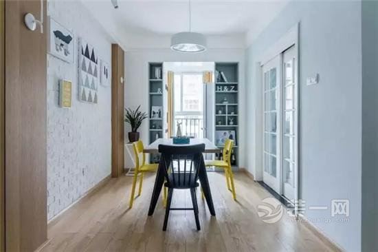 110平两室一厅北欧风格美家 原木色赋予空间自然朴实气息