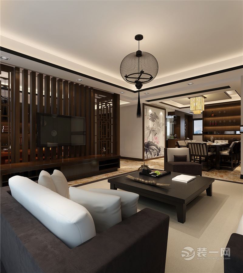 145平单元式住宅展现出中式之美 古韵中渗透现代气息